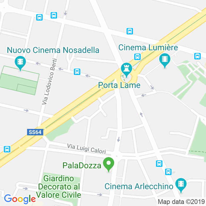 CAP di Via Pompeo Scipione Dolfi a Bologna