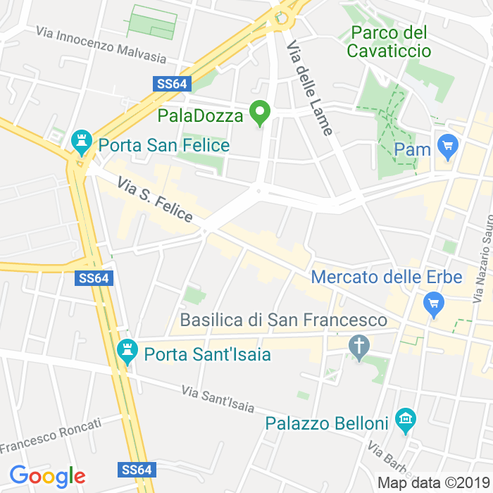 CAP di Via San Felice a Bologna