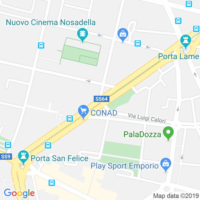 CAP di Viale Antonio Silvani a Bologna