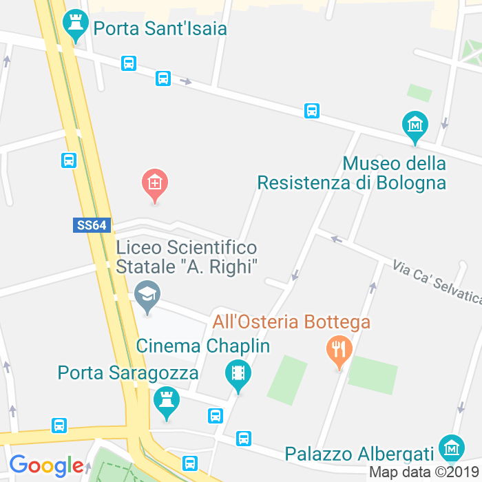 CAP di Via Della Rondine a Bologna