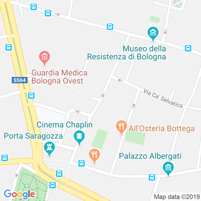 CAP di Via Frassinago a Bologna
