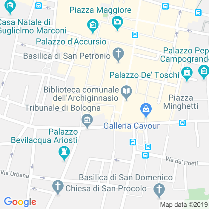 CAP di Corte De Galluzzi a Bologna