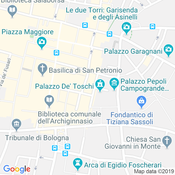 CAP di Giardino Di Piazza Cavour a Bologna