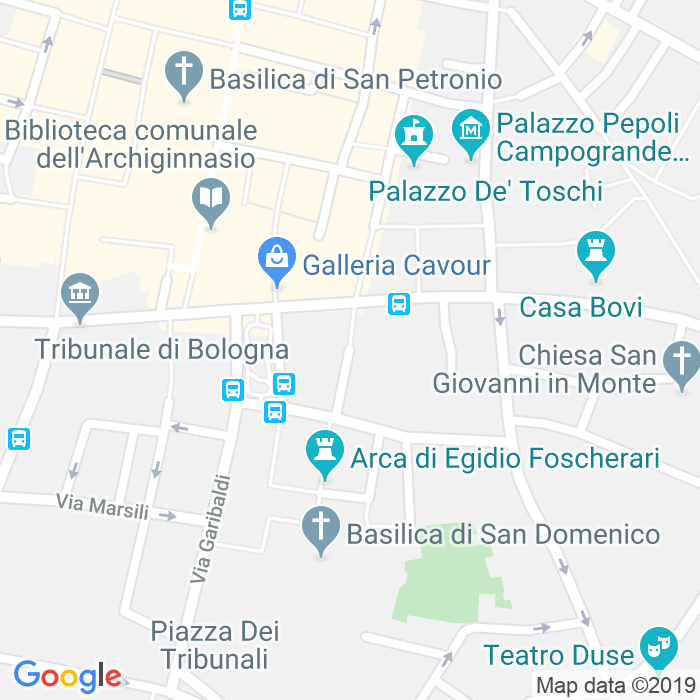 CAP di Piazza Calderini a Bologna