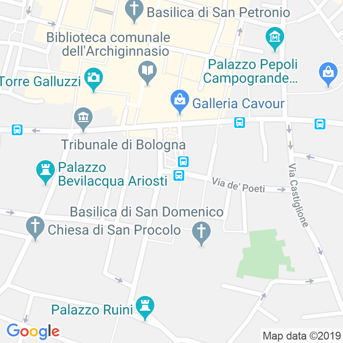 CAP di Piazza Cavour a Bologna