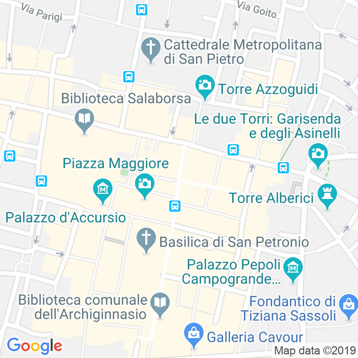 CAP di Piazza Re Enzo a Bologna