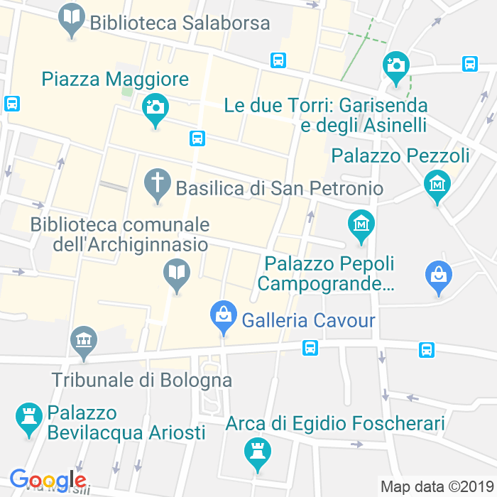 CAP di Via De Foscherari a Bologna