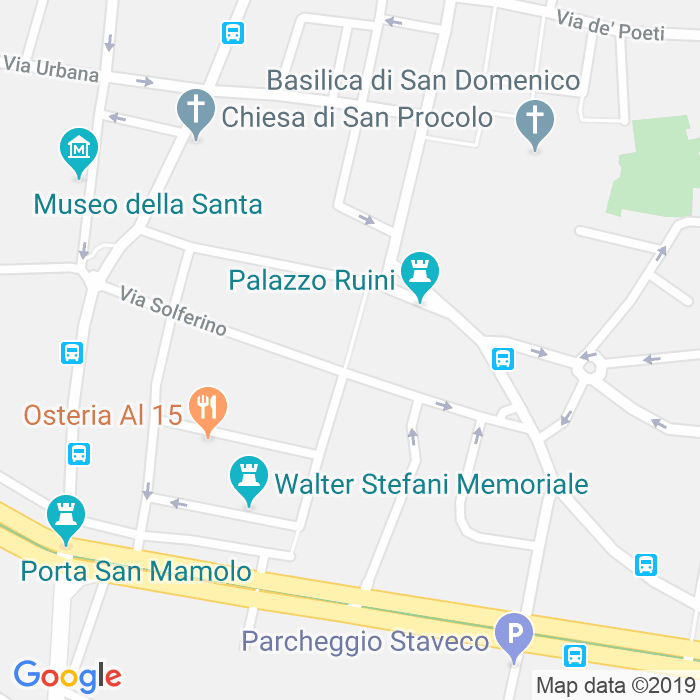 CAP di Via De Ruini a Bologna