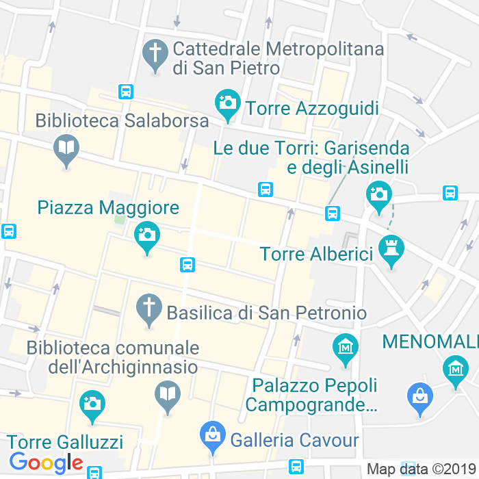 CAP di Via Degli Orefici a Bologna