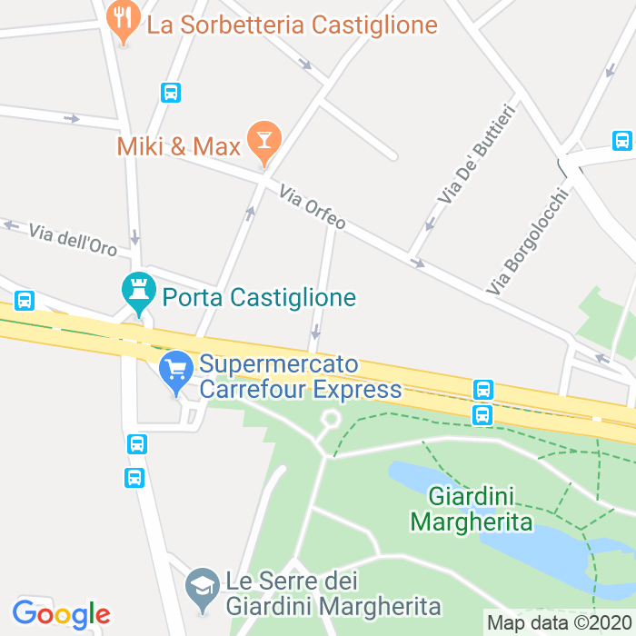 CAP di Via Giovanni Pascoli a Bologna