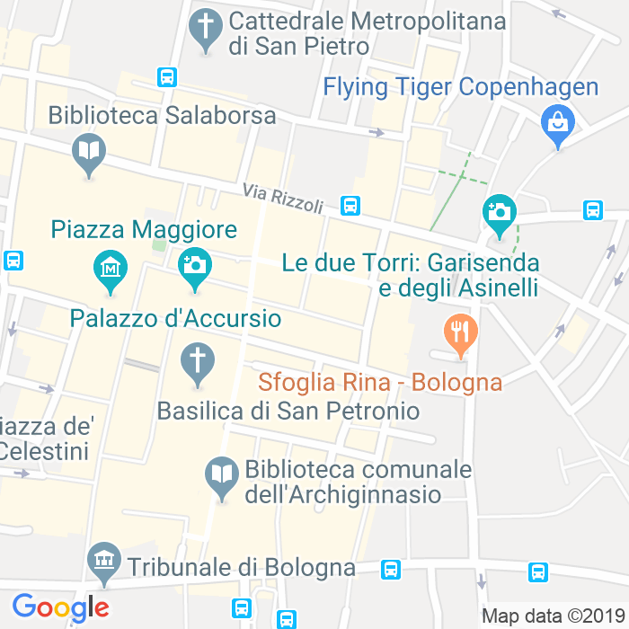 CAP di Via Pescherie Vecchie a Bologna