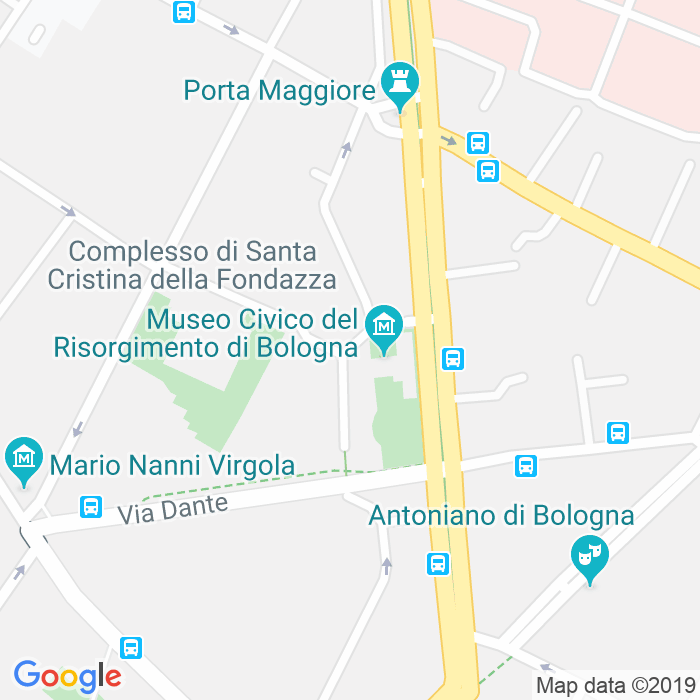 CAP di Piazza Giosue'Carducci a Bologna