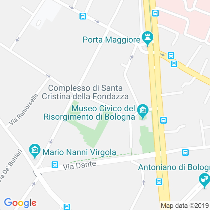 CAP di Piazzetta Giorgio Morandi a Bologna