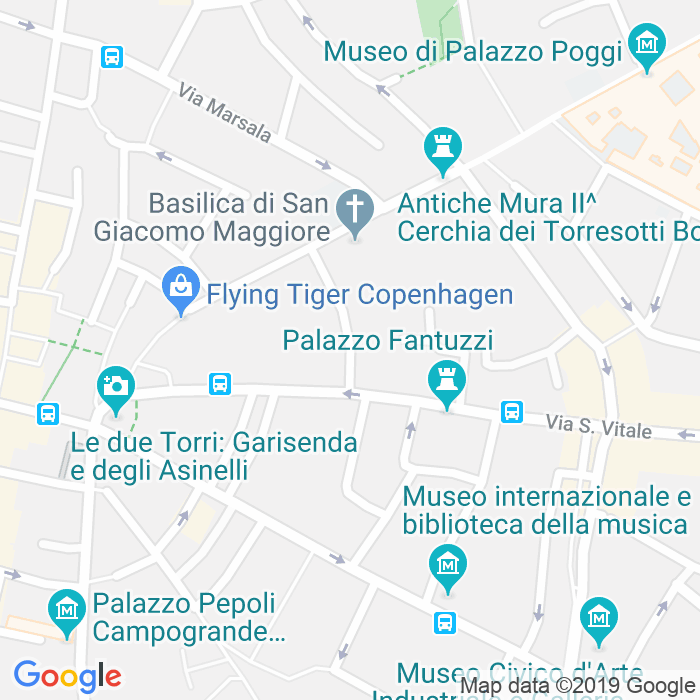 CAP di Via Benedetto Xiv a Bologna