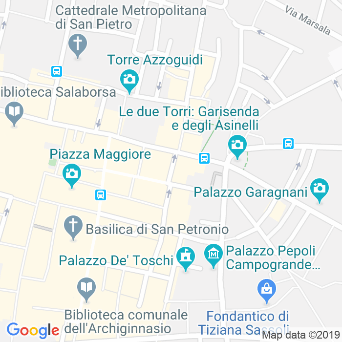 CAP di Via Calzolerie a Bologna