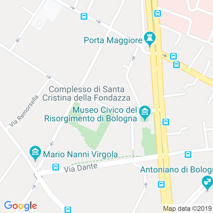 CAP di Via Del Piombo a Bologna