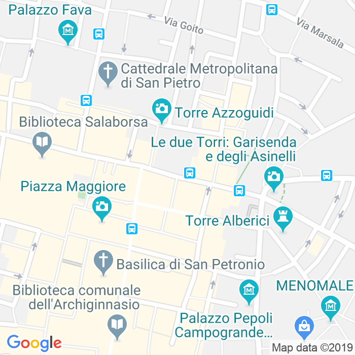 CAP di Via Francesco Rizzoli a Bologna