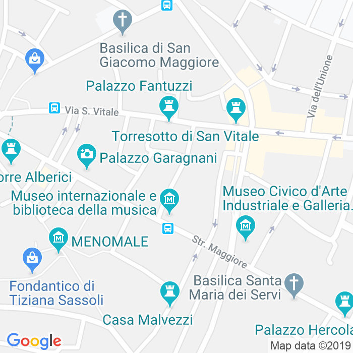 CAP di Via Guido Reni a Bologna