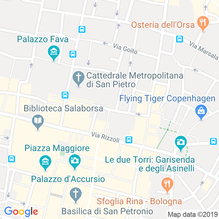 CAP di Via Altabella a Bologna