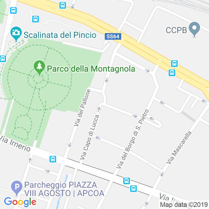 CAP di Via Angelo Finelli a Bologna
