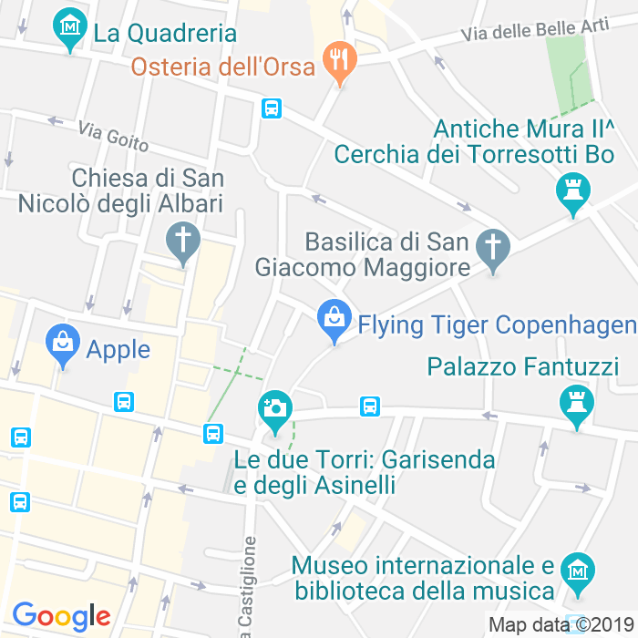CAP di Via Canonica a Bologna