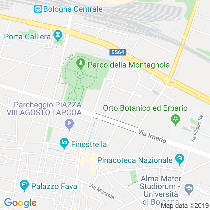 CAP di Via Capo Di Lucca a Bologna