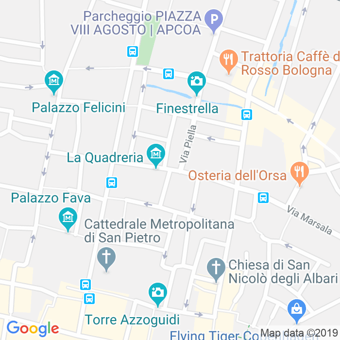CAP di Via Del Fico a Bologna