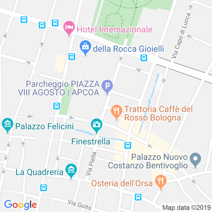 CAP di Via Federico Venturini a Bologna