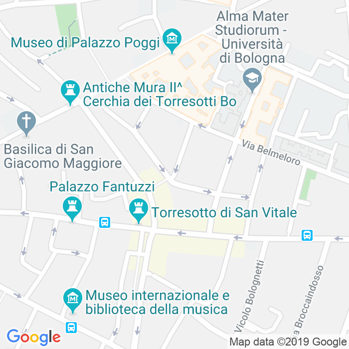 CAP di Via Francesco Acri a Bologna