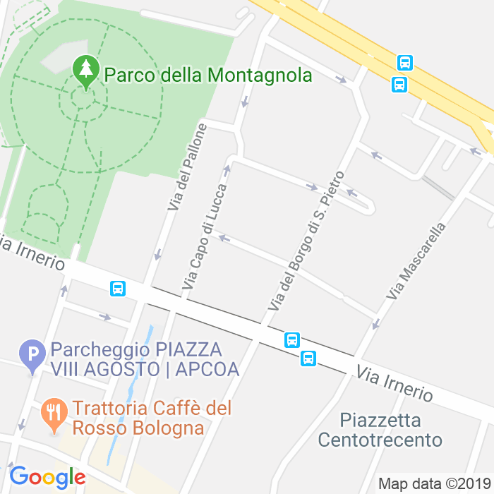 CAP di Via Francesco Todaro a Bologna