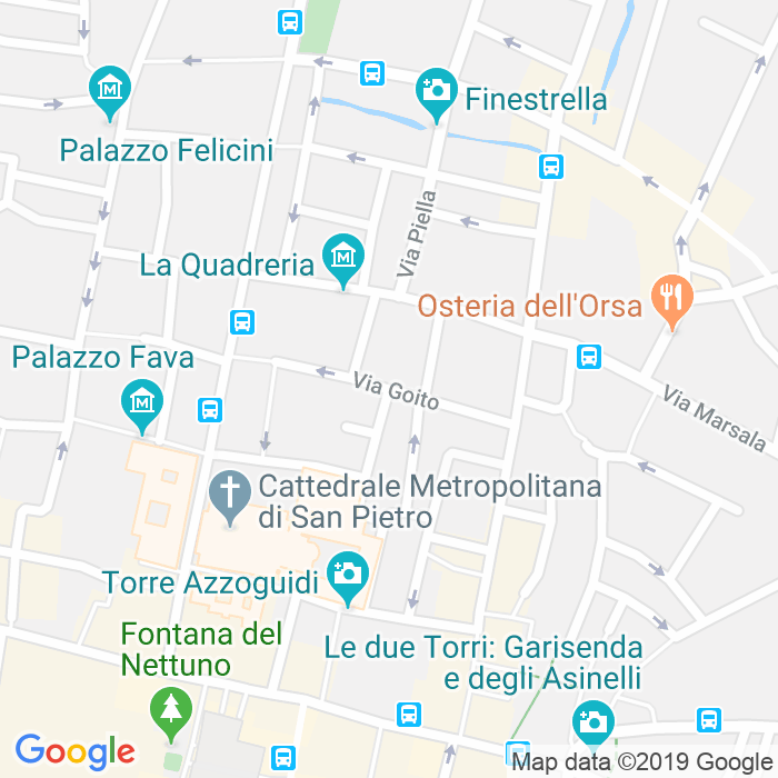CAP di Via Goito a Bologna