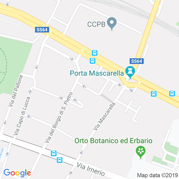 CAP di Via Guido Zucchini a Bologna