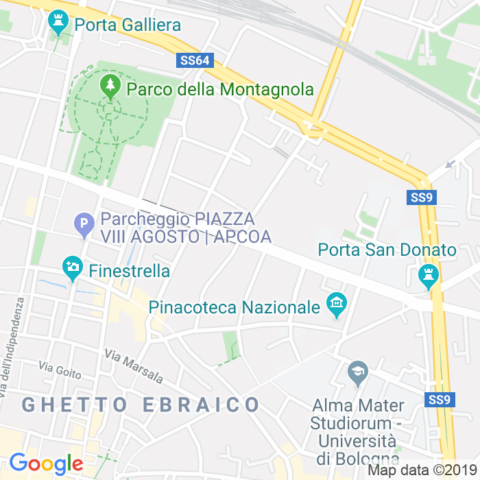 CAP di Via Irnerio a Bologna