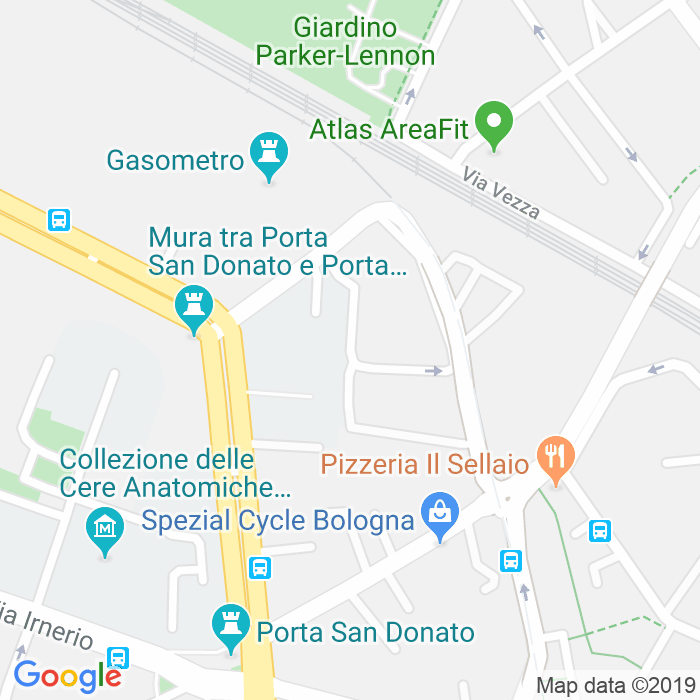 CAP di Via Camillo Ranzani a Bologna