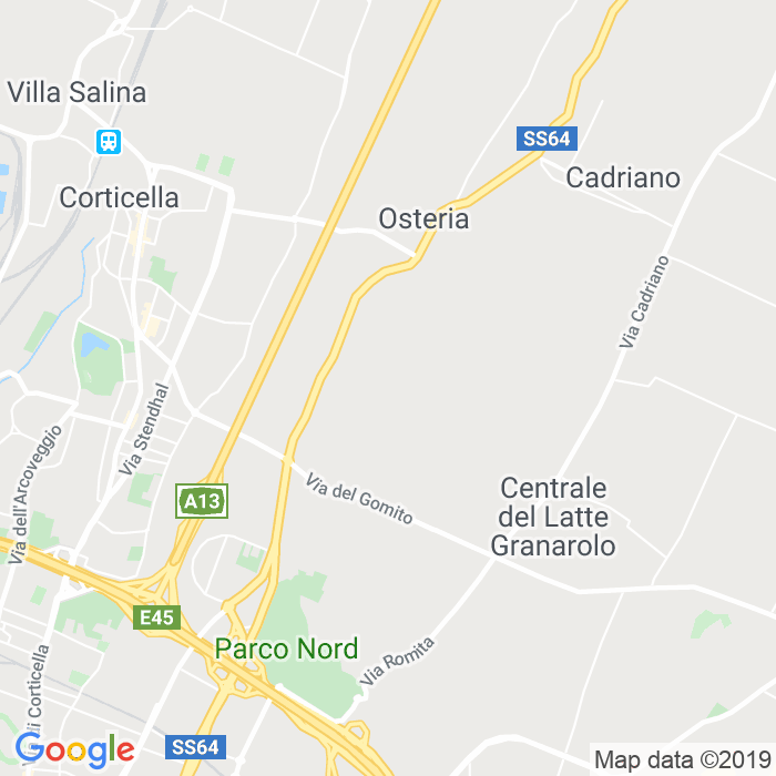 CAP di Via Del Gomito a Bologna