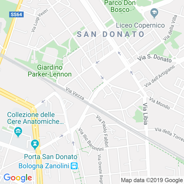 CAP di Via Vezza a Bologna