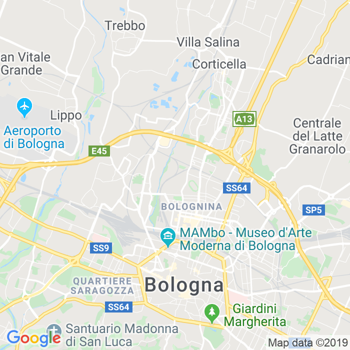 CAP di Piazzale Alfio Pappalardo a Bologna