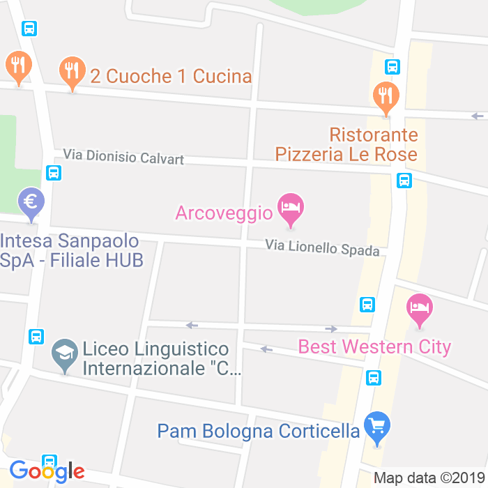 CAP di Via Andrea Da Faenza a Bologna