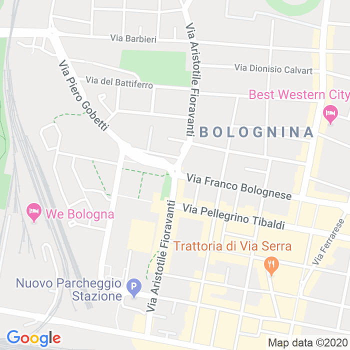 CAP di Via Aristotile Fioravanti a Bologna