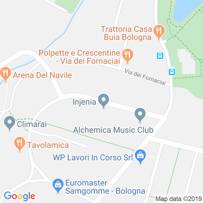 CAP di Via Dei Lapidari a Bologna