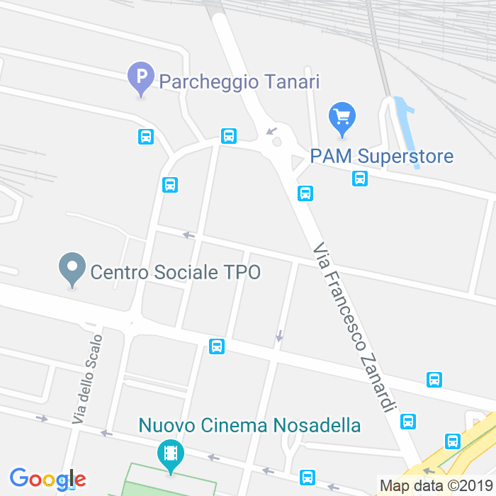 CAP di Via Annibale Ranuzzi a Bologna