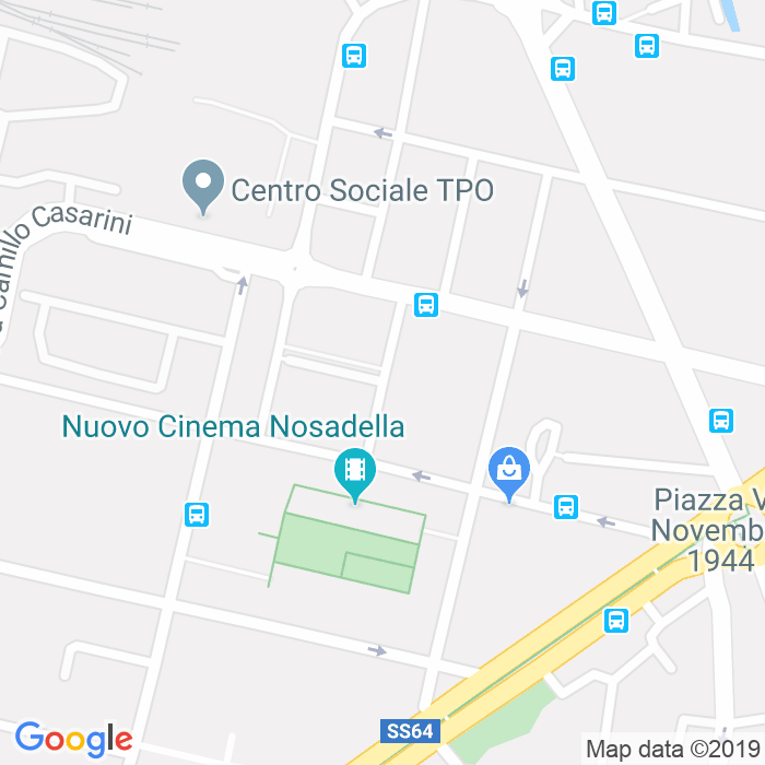 CAP di Via Carlo Rusconi a Bologna