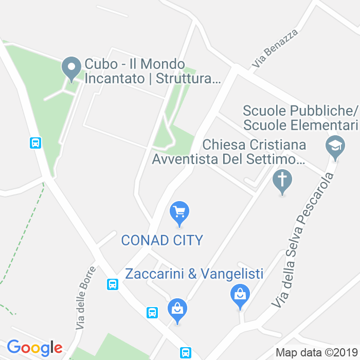 CAP di Via Della Ca'Bianca a Bologna