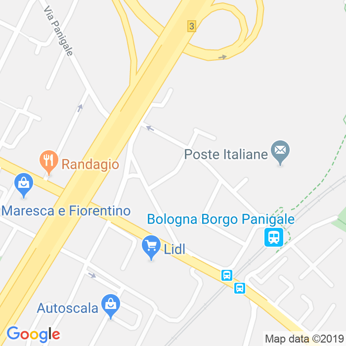 CAP di Via Arnaldo Da Brescia a Bologna