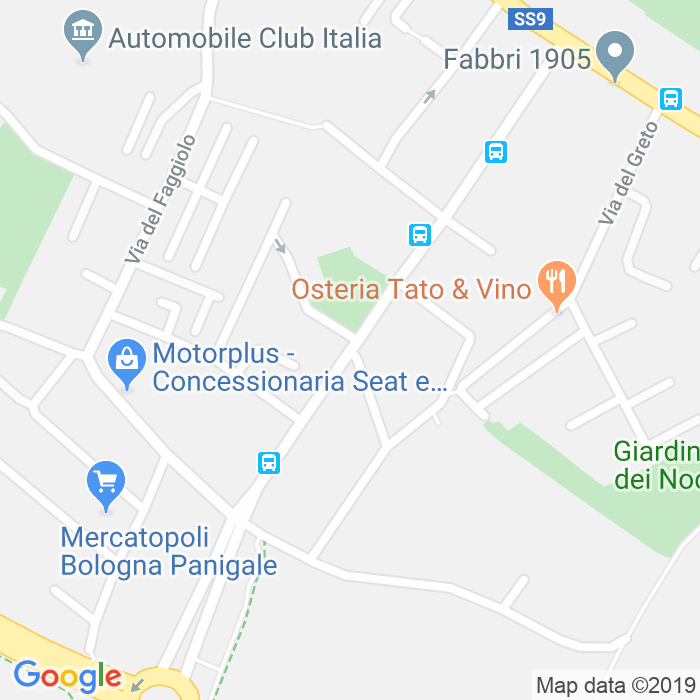 CAP di Via Della Pietra a Bologna