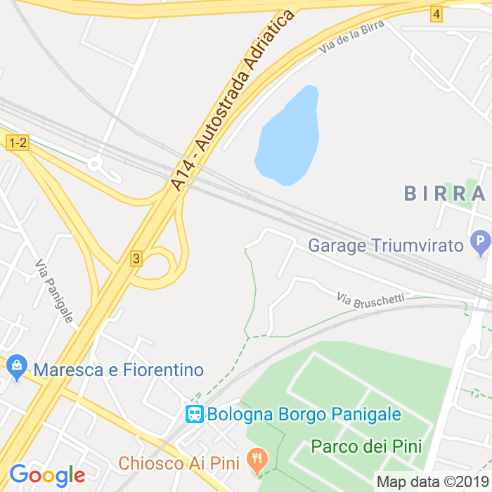 CAP di Via Ettore Ascoli a Bologna