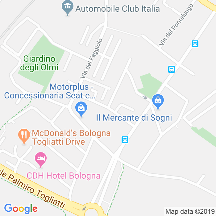 CAP di Via Trilussa a Bologna