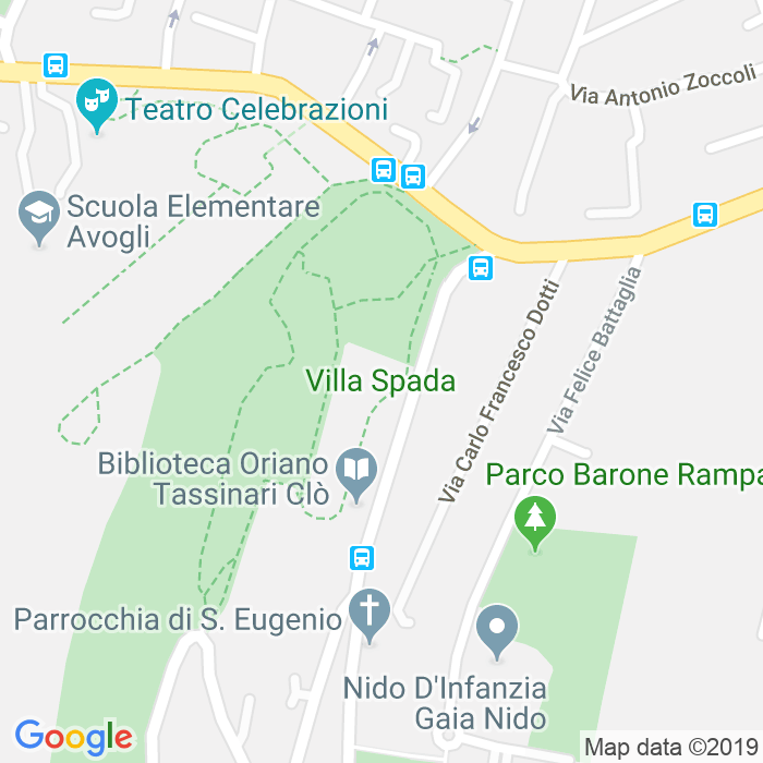 CAP di Parco Di Villa Spada a Bologna