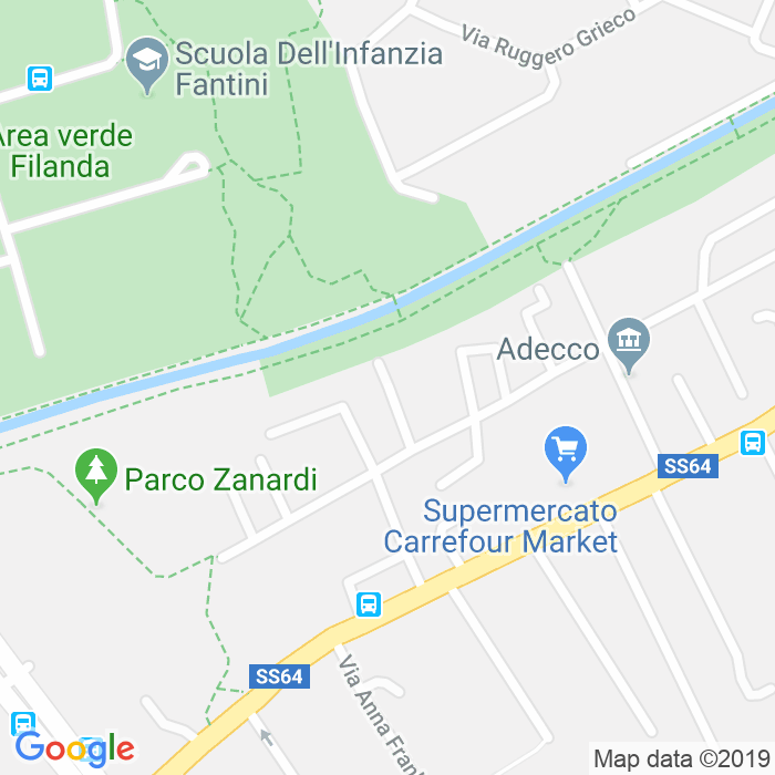 CAP di Via Antonio Graziadei a Bologna