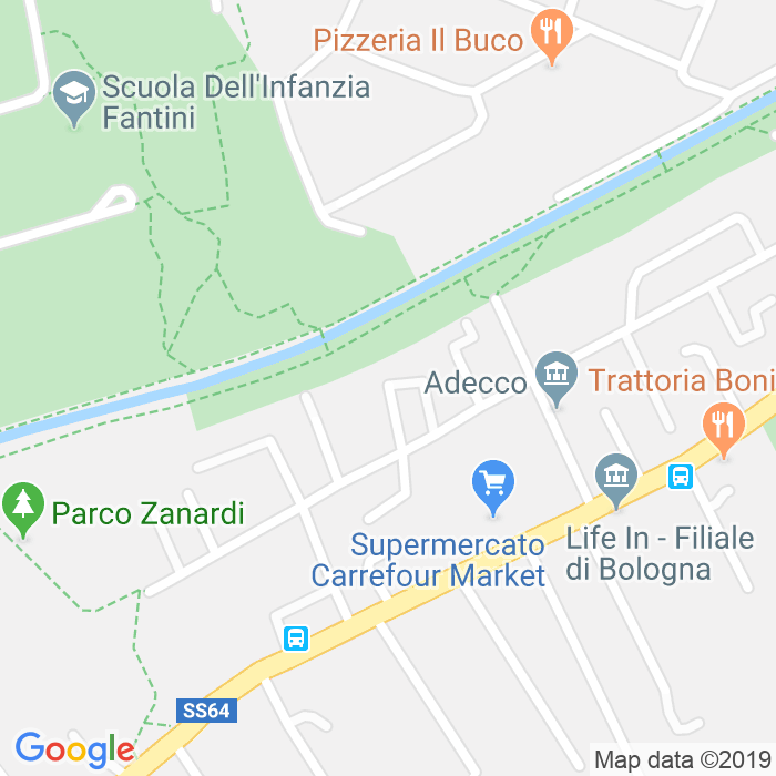 CAP di Via Leonello Grossi a Bologna